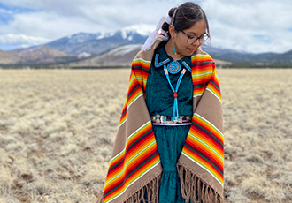 Indigenous girl